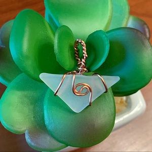 Hand Crafted Sea Glass Pendant